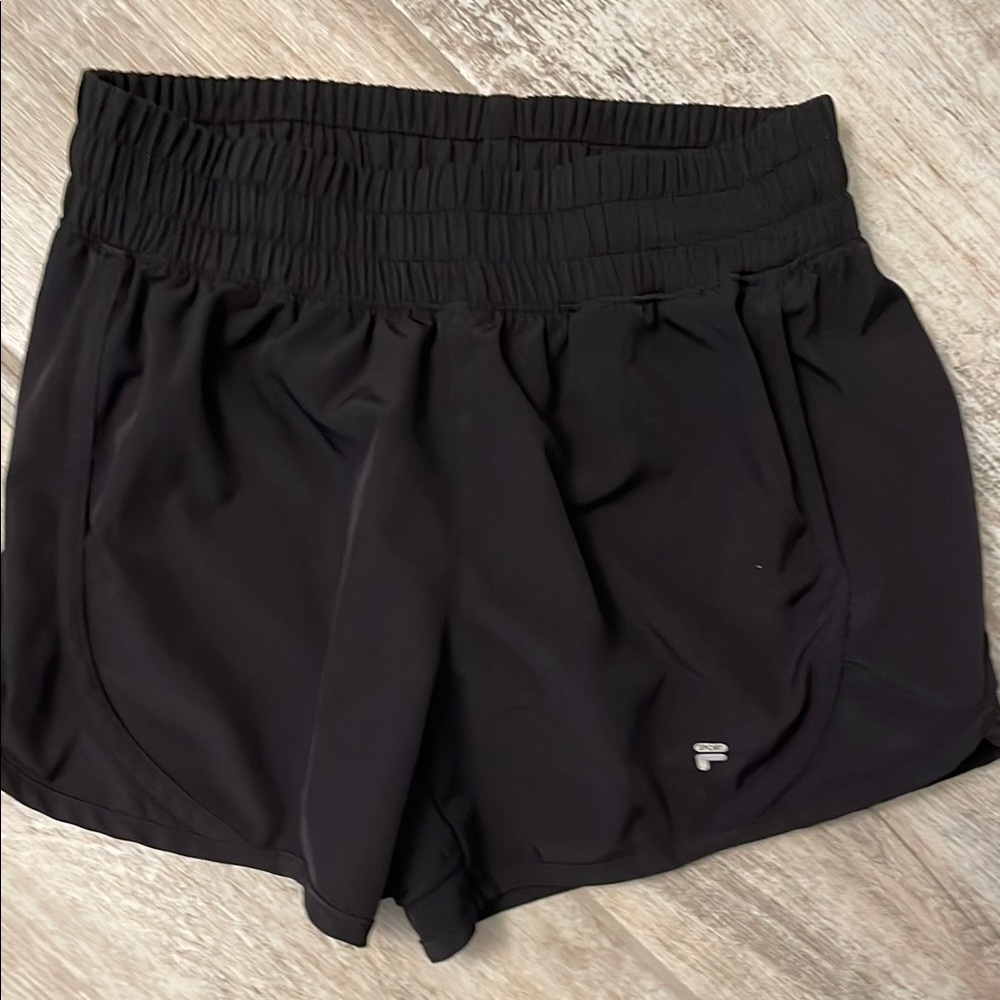 Black FILA Women's Shorts